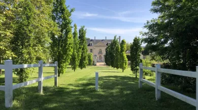 La Charpenterie et sa tour - Cornillé Les caves - Laura Bellanger