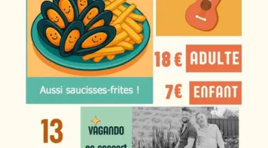 Soirée Moules Frites - sermaise  - APE Sermaise
