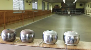 Initiation à la boule de fort - un jour un village
