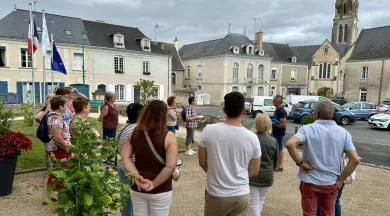 Visite commentée Morannes - Laura Bellanger