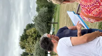 Visite commentée Morannes - Laura Bellanger