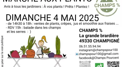 Marché aux Plants - champigné - ©champs pour 100