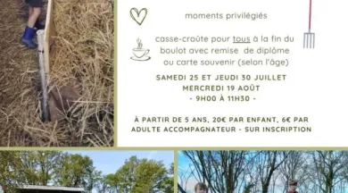 Atelier P'tit paysan 2026 - Le Bourd-d'Iré - 49 - FMA - ©Ferme aux 5 Chemins
