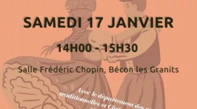 Affiche Initiation danses traditionnelles - 1 - Ecole de musique - Segré