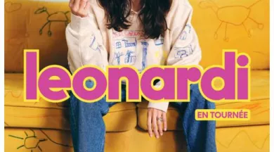 Affiche Marine Leonardi tournée 2026 - Sainte-Gemmes-d'Andigné - 49 - FMA - ©MarineLeonardi