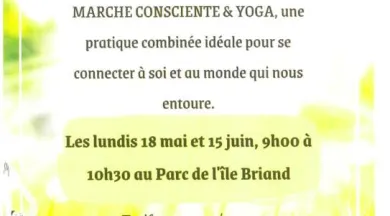Marche et yoga - ©Élodie Lauret