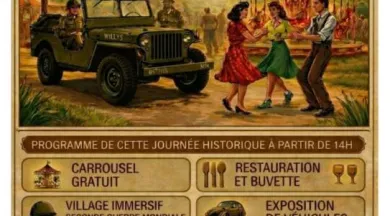 Affiche Durtal Vintage 2026 - Association j'Aime Durtal