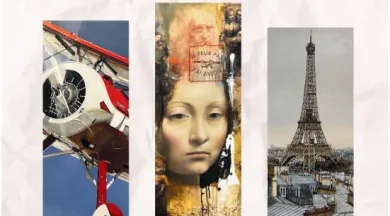Affiche provisoire expo Rougie - Musée EAP