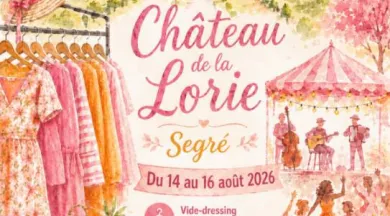 Affiche vide-dressing 2026 - La Chapelle-sur-Oudon - 49 - FMA - ©ChâteaudelaLorie