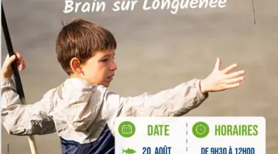 Animation pêche-Brain sur Longuenée-FMA-49 - Fédération Pêche et Protection du Milieu Aquatique