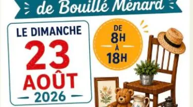 Vide grenier-Bouillé Ménard-FMA-49 - Comité des Fêtes