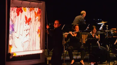 Murmures de la foret ensemble instrumental de la mayenne et françois soutif  - © mayenne culture