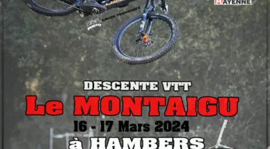 Descente du Montaigu 2024 - © CA Evron VTT
