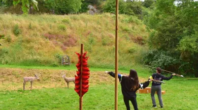 Tir à la sagaie - Savoirs-faire du Paléo - Communauté de communes des Coëvrons