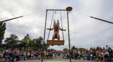la balancoire géante - ©Romain Charrier