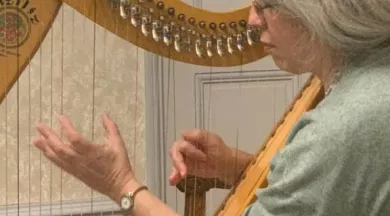 concert de harpe - mme pic