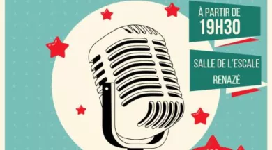 AFFICHE - SOIREE KARAOKE - ©Mairie de Renazé