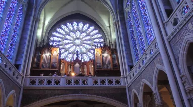 Grand Orgue-Basilique-Pontmain (53) - ®Géraldine Mézange