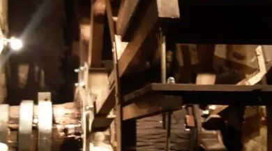 La roue - Moulin de Gô