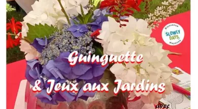 Les Jardins des Renaudies - Guinguette & Jeux aux Jardins - 14 Juillet 2025 - Les Jardins des Renaudies 
