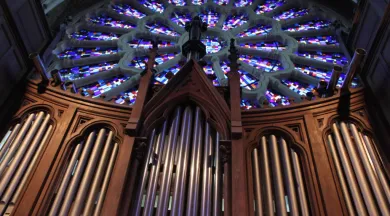 grand orgue pontmain IMG_2474 © sanctuaire de Pontmain - © sanctuaire de Pontmain