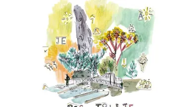 Collage et aquarelle - Marie Plainfossé