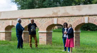 Chateau-de-Dobert-Aqueduc - Office de Tourisme Vallée de la Sarthe / Stevan Lira