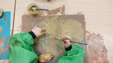 dessin_barbotine - Musée de la faience et de la céramique