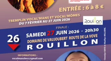 visuel double a6 ROUILLON 27 juin - LE MANS CITE CHANSON