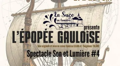 Spectacle son et lumière 27 au 29 août - La Suze en Lumière