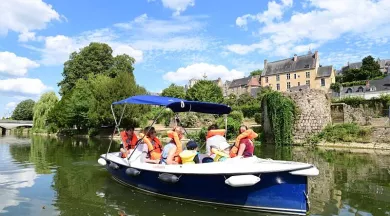 Visite en bateau - Ville du Mans