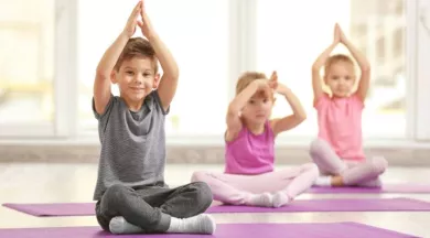 Yoga des petits - Canva