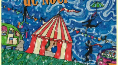 Affiche Ça Sent l'Sapin de Noël Promenade Newton - La Houlala Compagnie