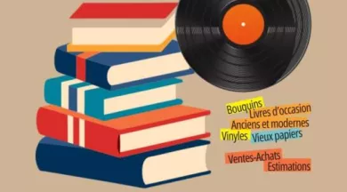 Flyer 2026 le mans Affiche - 1 - les passionnés du livre et du vinyle