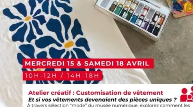 Atelier créatif : Customisation de vêtements  - Micro-Folie 