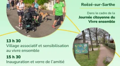 Inauguration ville pilote les balades de Chico 25 avril 2026 - Les balades de Chico Roëzé sur Sarthe