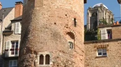 Tour Madeleine de l'enceinte romaine - Ville du Mans