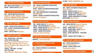 Programme Fête de la Musique Le Mans 2026 (A3) - 2 - Ville du Mans