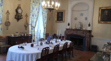 Visite intérieure du château de Dobert - Nathalie Le Brethon