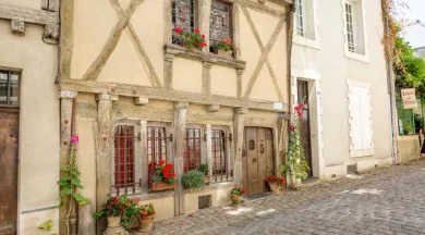 Maison ancienne à pans de bois_1 - Dorothée Mouraud / Destination Angers