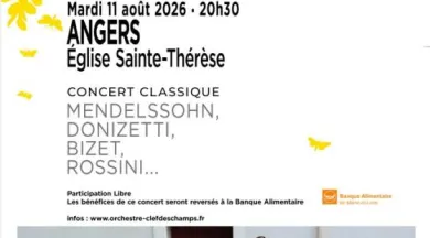 Concert de l'Orchestre La Clé des Champs dans l'église Sainte Thérèse_Angers_1 - Concert de l'Orchestre La Clé des Champs dans l'église Sainte Thérèse_Angers