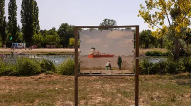 Nov'Art - parcours d'art_Rives-du-Loir-en-Anjou_1 - Jannick Lecoq