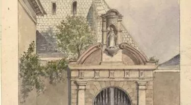 Portail Ouest_1 - © Ville d'Angers Musée des Beaux-Arts