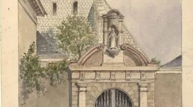Portail Ouest_1 - © Ville d'Angers Musée des Beaux-Arts