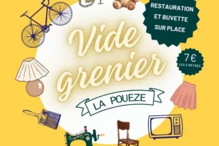 Vide-grenier-la Pouëze - ©Familles Rurales-Erdre en Anjou