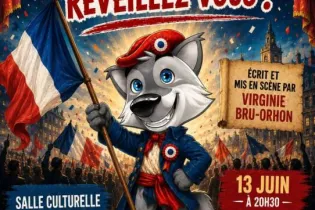 Affiche Révolutionnaires, Réveillez-vous ! 2026-FMA-49-Le Louroux Béconnais - Les Loups Roux