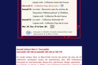 Programme  Micro-Folie mars 26 - Segré - 49 - FMA - ©SEAB