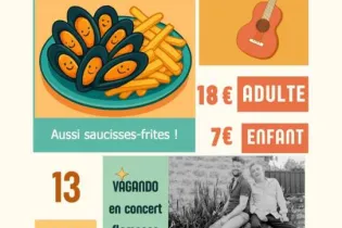 Soirée Moules Frites - sermaise  - APE Sermaise