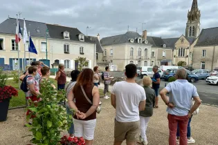 Visite commentée Morannes - Laura Bellanger