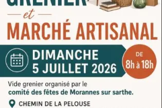 Vide grenier Morannes 072026 - Comite des fetes Morannes